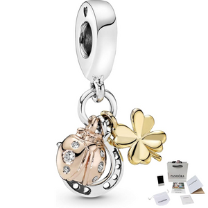CHARM COLGANTE HERRADURA TREBOL SUERTE PANDORA