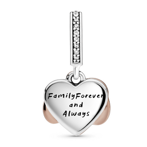 CHARM COLGANTE CORAZON INFINITO RESPLANDECIENTE PANDORA
