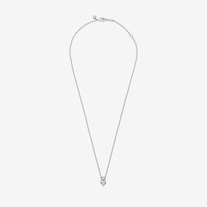 COLLAR PANDORA DOBLE CORAZON + KIT DE REGALO