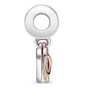 CHARM COLGANTE CORAZON INFINITO RESPLANDECIENTE PANDORA