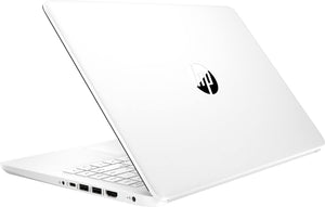 Laptop HP 14, Intel Celeron N4020, 4 GB de RAM, 64 GB de almacenamiento, pantalla HD Micro-edge de 14 pulgadas, Windows 11 Home, delgada y portátil, gráficos 4K, un año de Microsoft 365 (14-dq0040nr, 2021, blanco copo de nieve ) 
