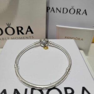 SET PULSERA PANDORA CORAZON DISNEY + CHARM EVANGELINE LUCIERNAGA + KIT