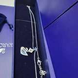 COLLAR DAZZLING SWAN CISNE CRISTAL SWAROVSKI + KIT DE REGALO