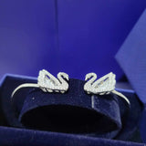 PULSERA PAVE DANCING SWAN CISNE SWAROVSKI + KIT DE REGALO