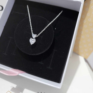 COLLAR PANDORA DOBLE CORAZON + KIT DE REGALO