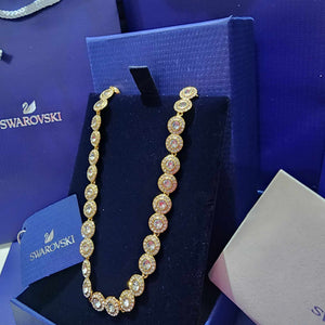 COLLAR CRISTAL SWAROVSKI ANGELIC ORO + KIT DE REGALO