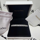 PULSERA PANDORA TENIS TIMELESS PAVE BRILLANTE PLATA + KIT DE REGALO