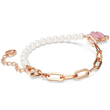 PULSERA BRAZALETE TEDDY BEAR OSO SWAROVSKI PERLAS + KIT DE REGALO