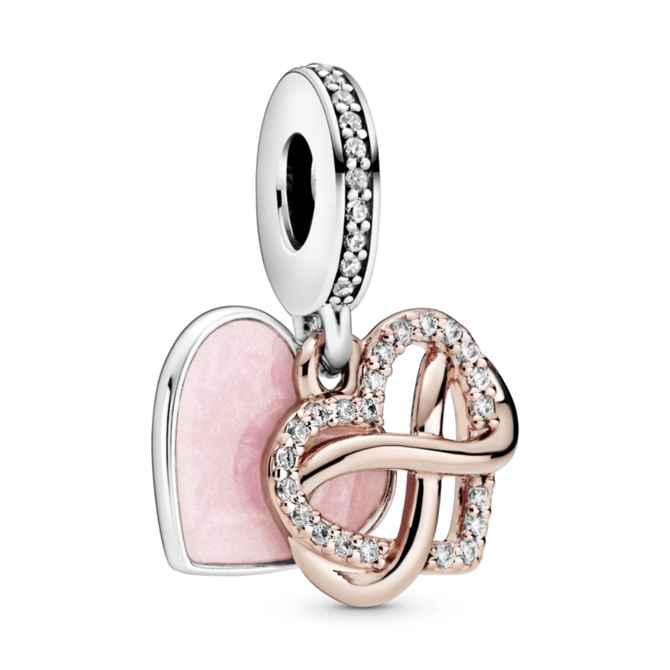 CHARM COLGANTE CORAZON INFINITO RESPLANDECIENTE PANDORA