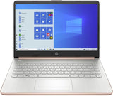 Laptop HP 14, Intel Celeron N4020, 4 GB de RAM, 64 GB de almacenamiento, pantalla HD Micro-edge de 14 pulgadas, Windows 11 Home, delgada y portátil, gráficos 4K, un año de Microsoft 365 (14-dq0040nr, 2021, blanco copo de nieve ) 