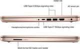 HP más nuevo portátil ultraligero de 14" para estudiantes y empresas, Intel Quad-Core N4120, 8 GB de RAM, 192 GB de almacenamiento (64 GB eMMC+128 GB Micro SD), 1 año de Office 365, cámara web, HDMI, WiFi, USB-A y C, Win 11 S 