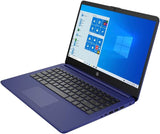 Laptop HP 14, Intel Celeron N4020, 4 GB de RAM, 64 GB de almacenamiento, pantalla HD Micro-edge de 14 pulgadas, Windows 11 Home, delgada y portátil, gráficos 4K, un año de Microsoft 365 (14-dq0040nr, 2021, blanco copo de nieve ) 