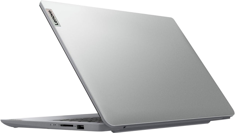 Laptop Lenovo IdeaPad 1 14, pantalla HD de 14.0", Intel Celeron N4020, 4 GB de RAM, 64 GB de almacenamiento, Intel UHD Graphics 600, Win 11 en modo S, gris nube 