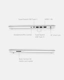 Laptop HP 14, Intel Celeron N4020, 4 GB de RAM, 64 GB de almacenamiento, pantalla HD Micro-edge de 14 pulgadas, Windows 11 Home, delgada y portátil, gráficos 4K, un año de Microsoft 365 (14-dq0040nr, 2021, blanco copo de nieve ) 