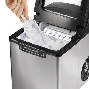 MAQUINA HACER HIELO CASERA 86150 HAMILTON BEACH 12.5KG