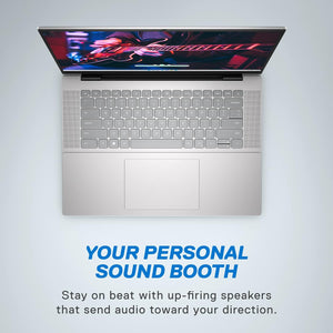Laptop Dell Inspiron 16 5635 - AMD Ryzen 7-7730U, QHD de 16 pulgadas, 16 GB LPDDR4x RAM, 1 TB SSD, gráficos AMD Radeon, Windows 11 Home, 1 año de soporte premium - Platino plateado 