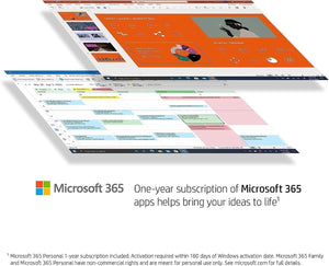 HP más nuevo portátil ultraligero de 14" para estudiantes y empresas, Intel Quad-Core N4120, 8 GB de RAM, 192 GB de almacenamiento (64 GB eMMC+128 GB Micro SD), 1 año de Office 365, cámara web, HDMI, WiFi, USB-A y C, Win 11 S 