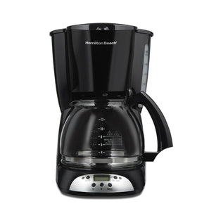 CAFETERA HAMILTON BEACH 49465R 12 TAZAS PROGRAMABLE