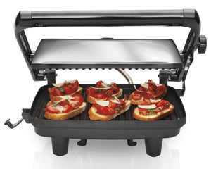 Parrilla Panini Hamilton Beach 25460 Gourmet Profesional