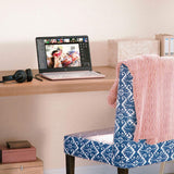 Laptop portátil HP (incluye 1 año de Microsoft 365), pantalla HD de 14'', 8 GB de RAM, 64 GB eMMC, Intel Quad-Core N4120, estudiantes y empresas, cámara web, HDMI, Wi-Fi, RJ-45, Windows 11 Home, rosa 