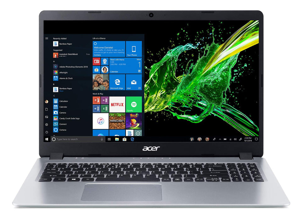 Portátil delgado Acer Aspire 3 A315-24P-R7VH | Pantalla IPS Full HD de 15,6" | Procesador AMD Ryzen 3 7320U de cuatro núcleos | Gráficos AMD Radeon | 8GB LPDDR5 | SSD NVMe de 128GB | Wi-Fi 6 | Windows 11 Home en modo S 