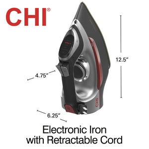 Plancha Eléctronica Hamilton Beach Chi 13102 Cable Retráctil