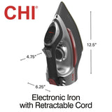 Plancha Eléctronica Hamilton Beach Chi 13102 Cable Retráctil
