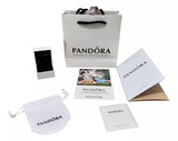 ANILLO PANDORA PROMESA CORAZON ELEVADO AZUL + KIT DE REGALO