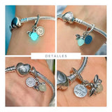 SET PULSERA PANDORA + CHARM EVANGELINE LUCIERNAGA Y KIT GRATIS