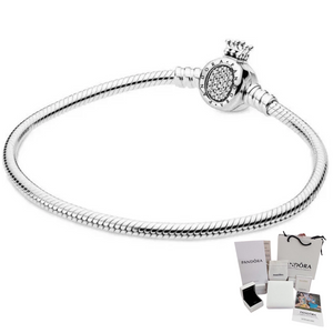 PULSERA PANDORA CORONA O + KIT DE REGALO
