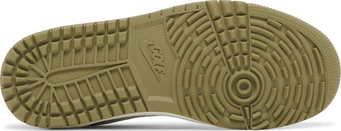 TRAVIS SCOTT AIR JORDAN 1 LOW NEUTRAL OLIVE GOLF