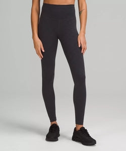 Wunder Train High Rise Tight 28" | Heathered Graphite Grey