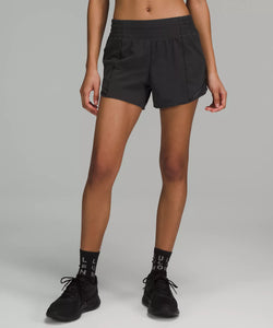 Hotty Hot LR Lined Short 4" | Black