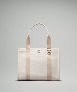 Two-Tone Canvas Tote Bag 10L | Mojave Tan/Light Ivory