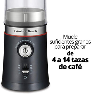 Molino De Grano De Cafe Y Especias Hamilton Beach 80393