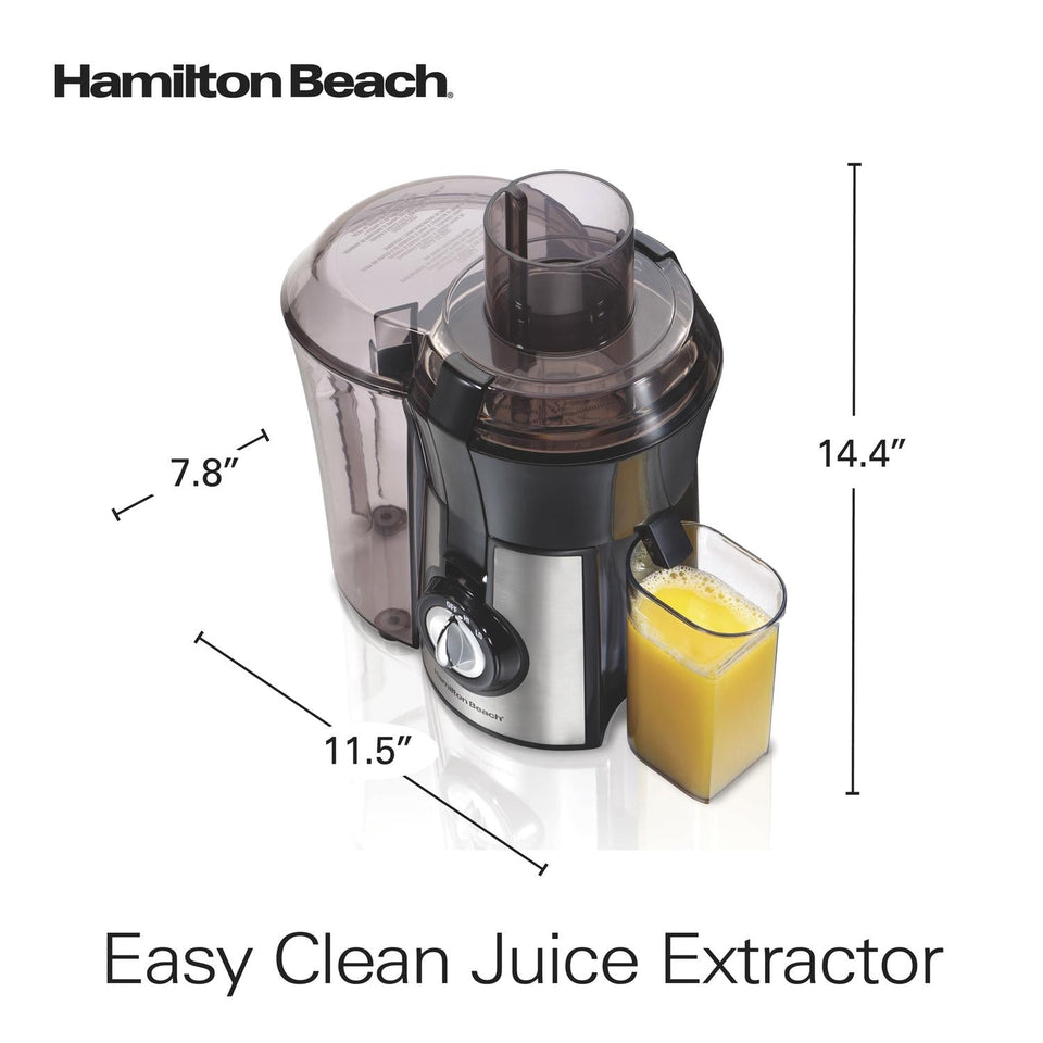 EXTRACTOR JUGOS HAMILTON BEACH 67735F 2 VEL FILTRO 2.4L