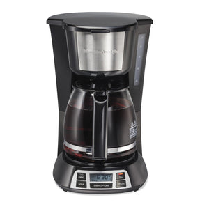CAFETERA HAMILTON BEACH 49630 PROGRAMABLE 12 TAZAS 900W NEGRO